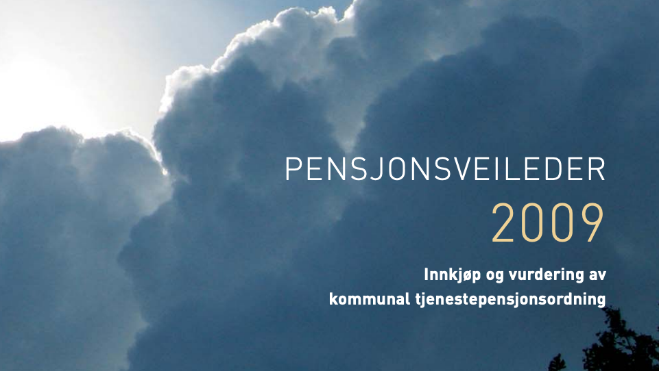 Pensjonsveileder 2009